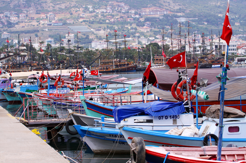 Fotografia portu w Turcji autorstwa Ani Wilanowskiej. 