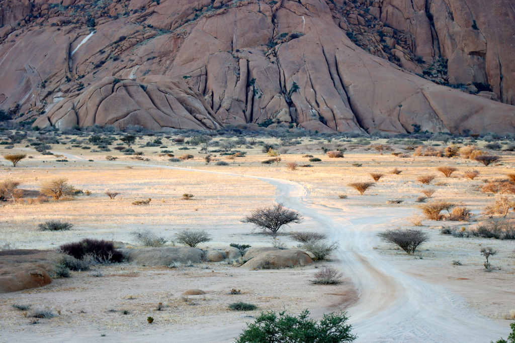 Fotografia góry w Namibii, autorstwa Ani Wilanowskiej