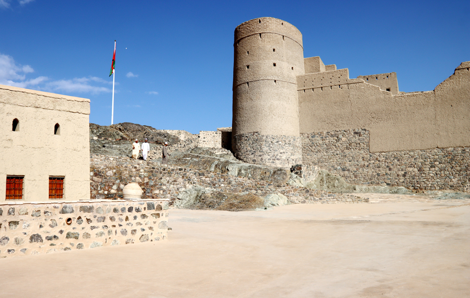Fotografia Nizwy i Bahli zrobiona w Omanie, autorstwa Ani Wilanowskiej