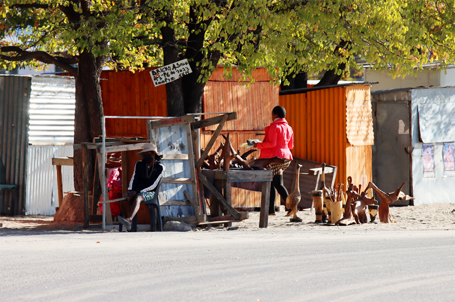 Fotografia kobiety w Botswanie, autorstwa Ani Wilanowskiej
