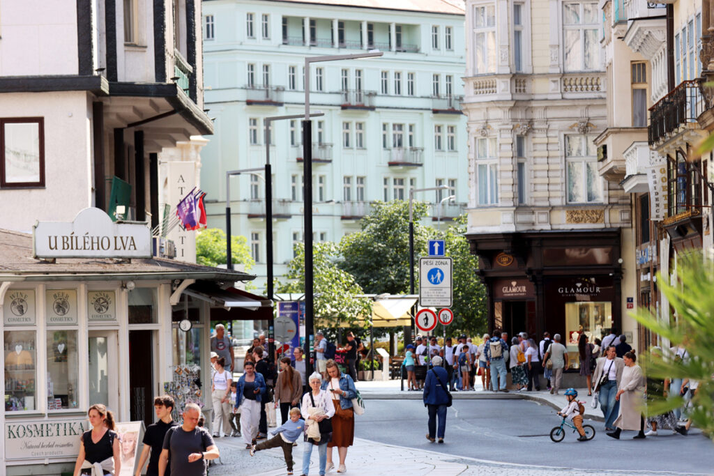 Fotografia miasta Karlowe Wary, autorstwa Ani Wilanowskiej